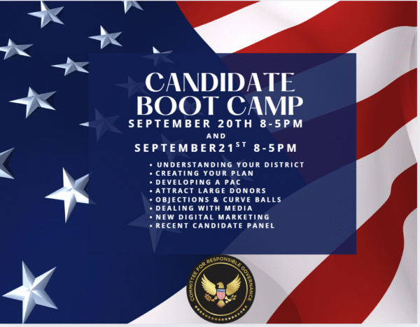 Candidate Boot Camp for Jacksonville hosted by Committee for Responsible Governance